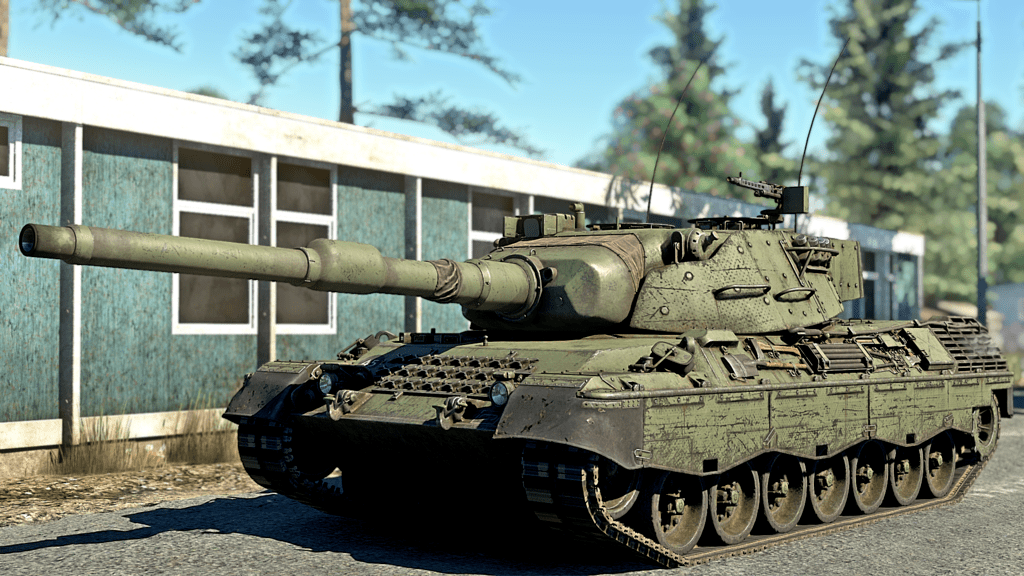 Leopard a1a1 l 44 war thunder обзор